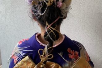 ヘアセットの多くなる季節